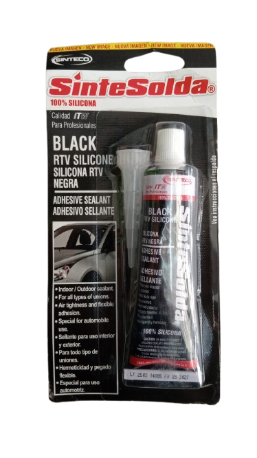 SILICONA SINTESOLDA NEGRA 52G CKD90992