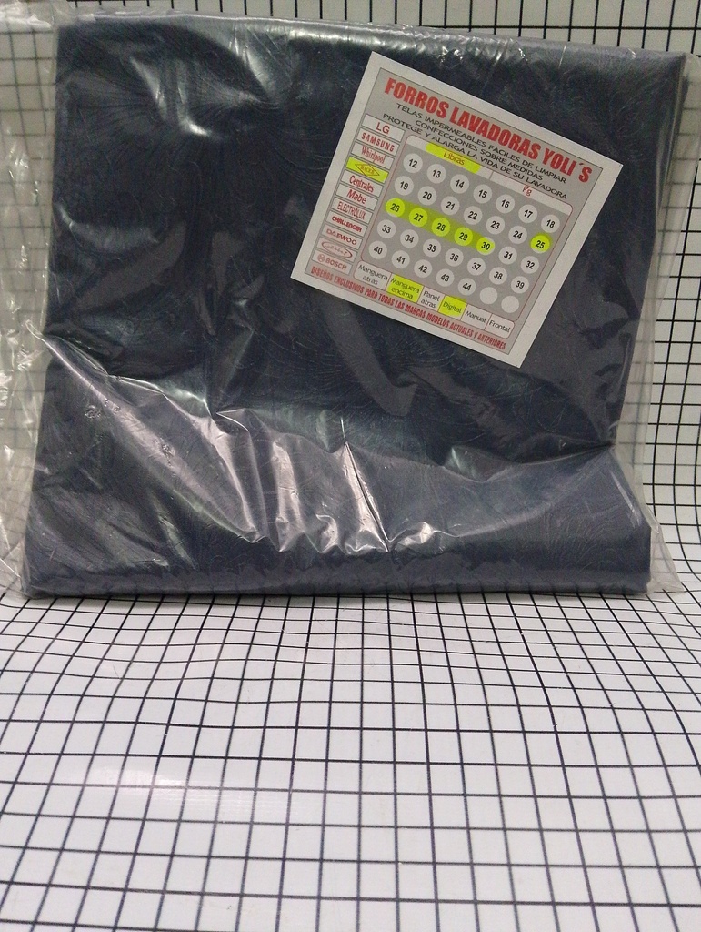 FORRO HACEB AZUL (103X63X67) CM CARGA SUPERIOR DIGITAL 25 A30 LB CKD90407