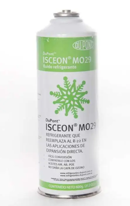 GAS REFRIGERANTE - DUPONT ISCEON M029 600G CKD90849