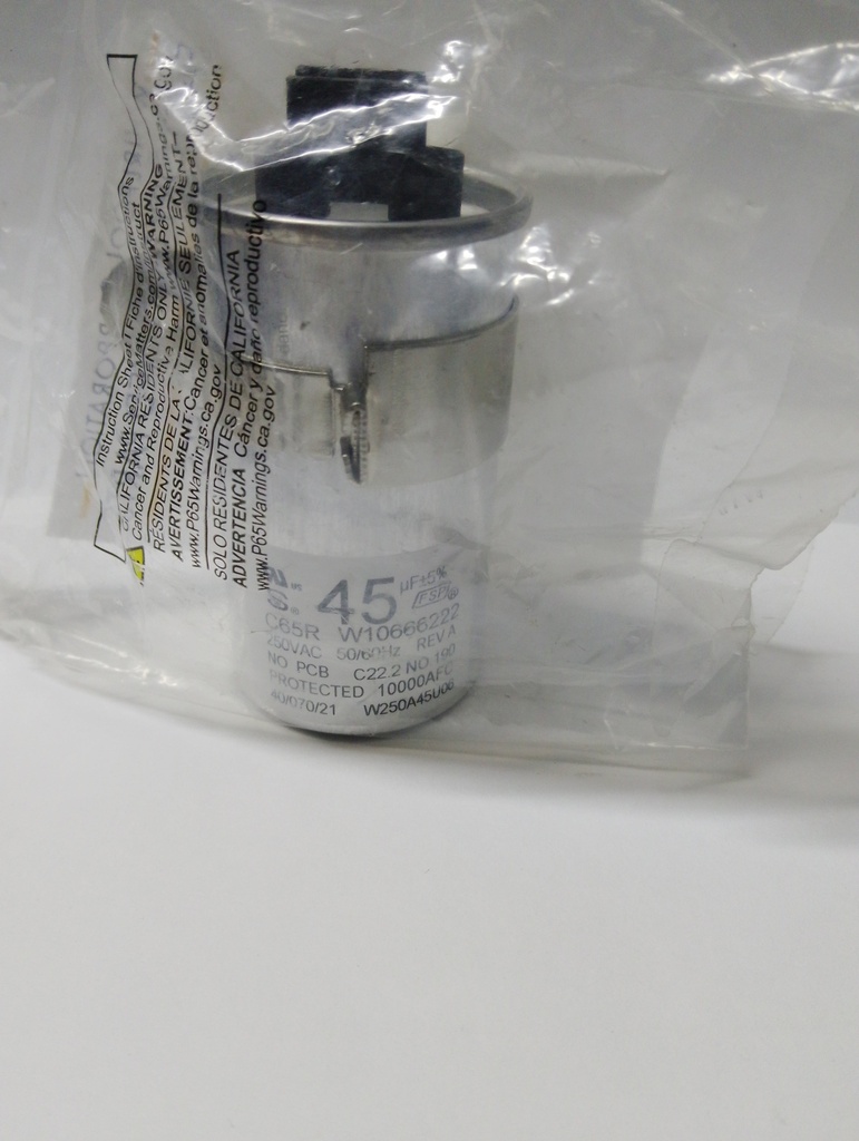 CAPACITADOR WHIRLPOOL W10804665 CKD90197