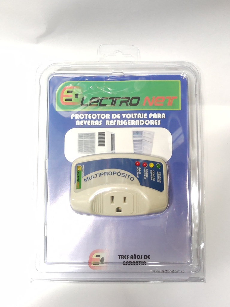 PROTECTOR DE VOLTAJE PARA NEVERAS REFRIGERADORES ELECTRONET CKD90840
