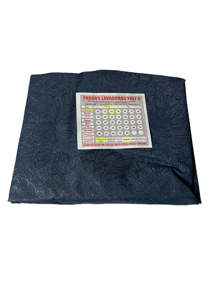 FORRO PARA LAVADORA DIGITAL - MANGUERA ATRÁS 29LB/13KG (85x54x56) CM CARGA SUPERIOR SAMSUNG AZUL CKD90442