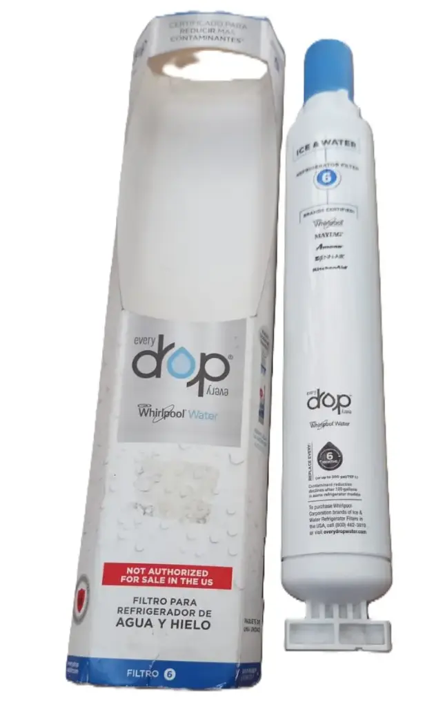 FILTRO INTERNO EVERY DROP AGUA Y HIELO NEVERA WHIRLPOOL CKD90386