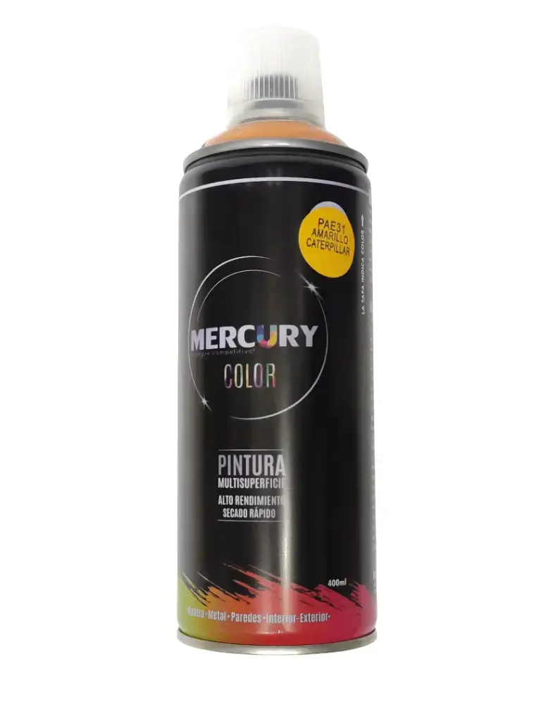 [AN91023X] SPRAY MERCURY 400 ML AMARILLO CATERPILLAR CKD91023