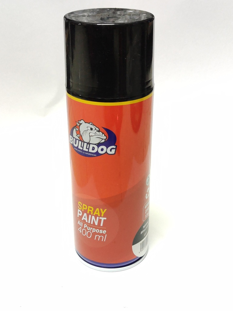 [AN91016X] SPRAY BULLDOG NEGRO BRILLANTE 400 ML CKD91016