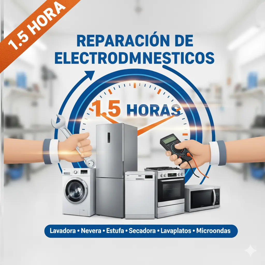 Reparación 1.5 horas (1 + 1/2 Hora)