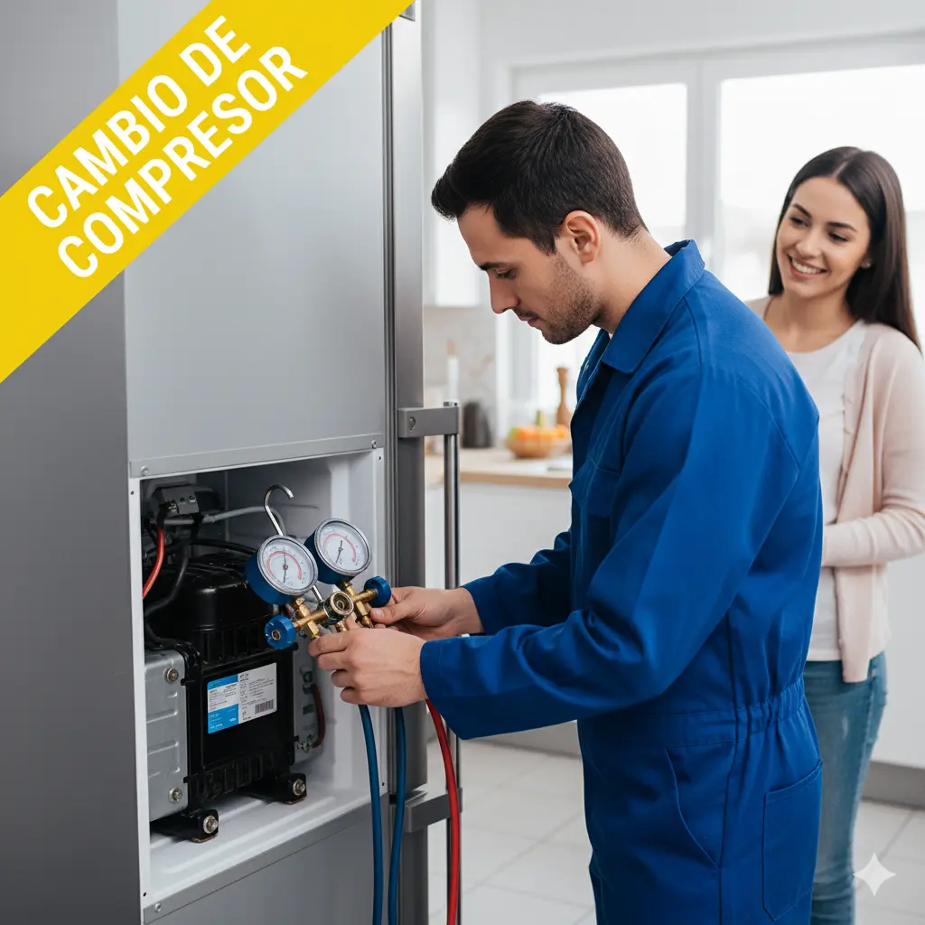 Reparacion -Cambio De Compresor