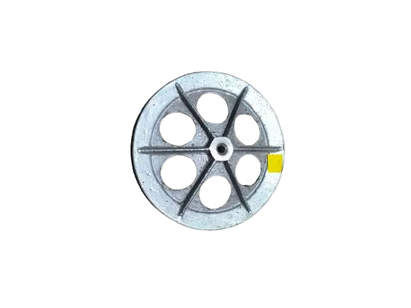 POLEA CROMADA 15 CM. 6 HUECOS CKD91527