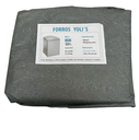 FORRO PARA LAVADORA - MANUAL MANGUERAS ATRÁS 39-42LB/17-19KG (102X70X65) CM CARGA SUPERIOR MABE GRIS CKD90432