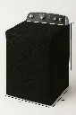 FORRO PARA LAVADORA MANUAL, PANEL ATRÁS, MANGUERAS ATRÁS 37-42LB/16-19 KG (110X70X67) CM CARGA SUPERIOR NEGRO WHIRLPOOL CKD90503